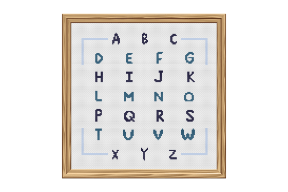 Alphabet Cross Stitch Pattern Review for Gifts