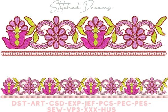 Blossom Harmony Embroidery Borders: A Designer's Review