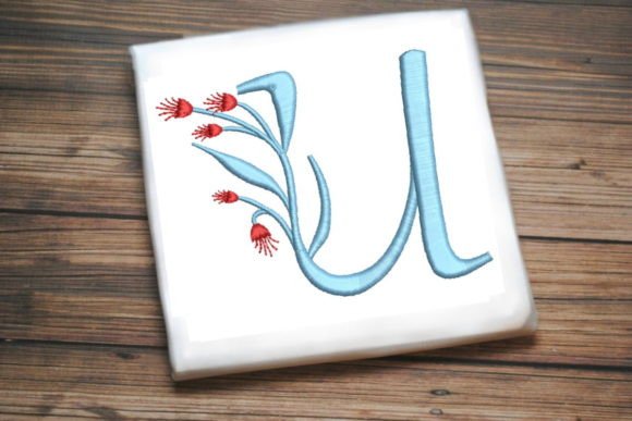 Floral Monogram Letter U: A Festive Holiday Review