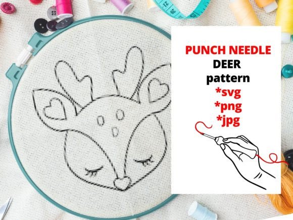 Punch Needle Embroidery - Deer Review for Etsy Sellers
