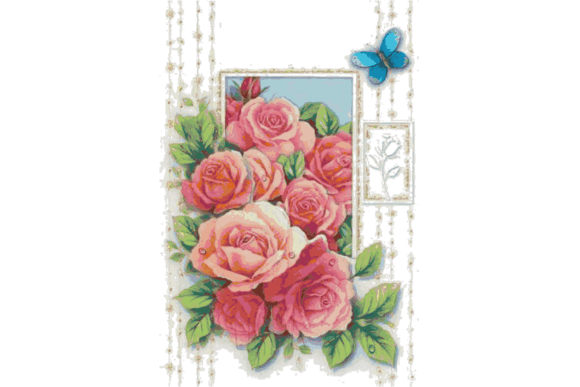 Review: 3D Flowers Counted Cross Stitch Patterns