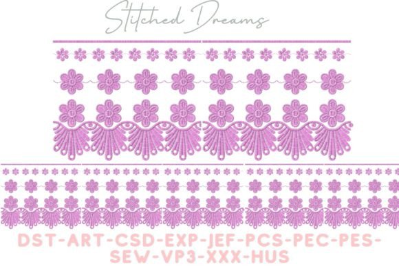 Review: Border Embroidery Design for Boutique Apparel