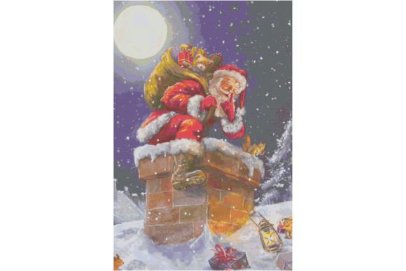 Review: Christmas Santa Cross Stitch Patterns 17 for Pros