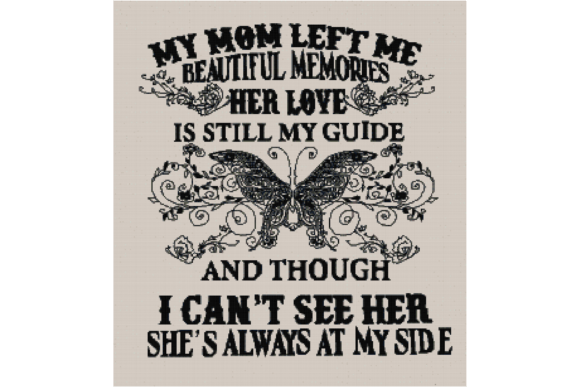 Review: Counted Cross Stitch Patterns My Mom for Business