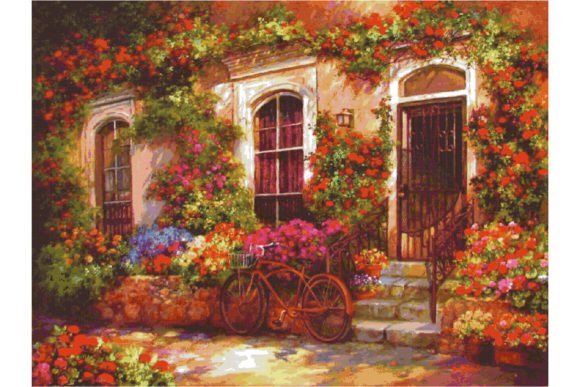 Review: Cross Stitch Patterns PDF Dream Home 80 for Holidays