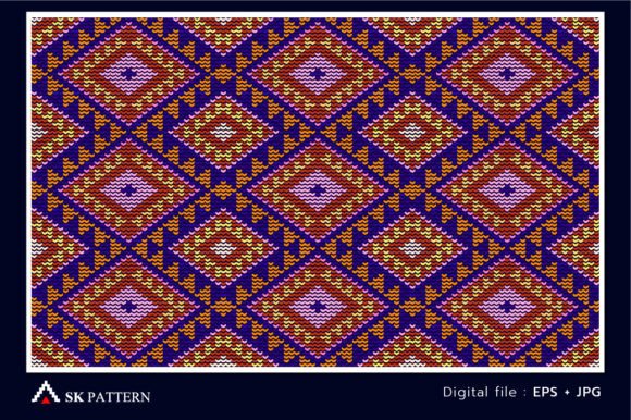 Review: Embroidery Diagonal Ethnic Style Vector for Holidays