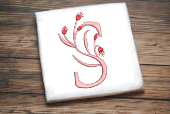 Review: Floral Monogram Letter S for Etsy Shops