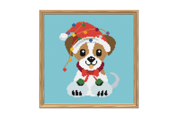 Review: Jack Russell Santa Hat Cross Stitch Pattern
